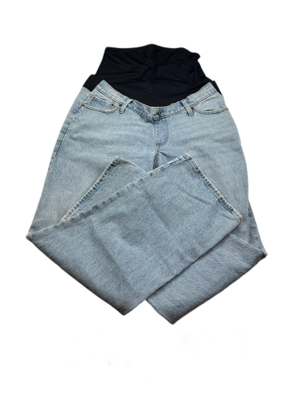 NWT! Abercrombie & Fitch The Baggy Maternity Jeans Size 28/6